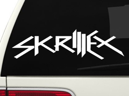 Our Skrillex Logo Vinyl Decal Sticker is offered in many color and size options. <strong>PREMIUM QUALITY</strong> <ul>  	<li>High Performance Vinyl</li>  	<li>3 mil</li>  	<li>5 - 7 Outdoor Lifespan</li>  	<li>High Glossy</li>  	<li>Made in the USA</li> </ul> &nbsp;