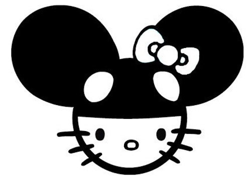 Our Hello Kitty Deadmau5  Vinyl Decal Sticker is offered in many color and size options. <strong>PREMIUM QUALITY</strong> <ul>  	<li>High Performance Vinyl</li>  	<li>3 mil</li>  	<li>5 - 7 Outdoor Lifespan</li>  	<li>High Glossy</li>  	<li>Made in the USA</li> </ul> &nbsp;