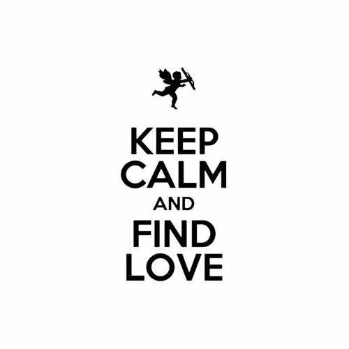 Keep Calm And Find Love  Vinyl Decal Sticker

Size option will determine the size from the longest side
Industry standard high performance calendared vinyl film
Cut from Oracle 651 2.5 mil
Outdoor durability is 7 years
Glossy surface finish