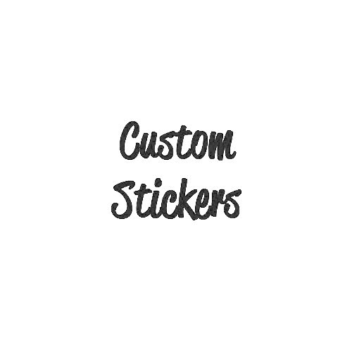 Custom Designs Vinyl Decal Sticker

Size option will determine the size from the longest side
Industry standard high performance calendared vinyl film
Cut from Oracle 651 2.5 mil
Outdoor durability is 7 years
Glossy surface finish