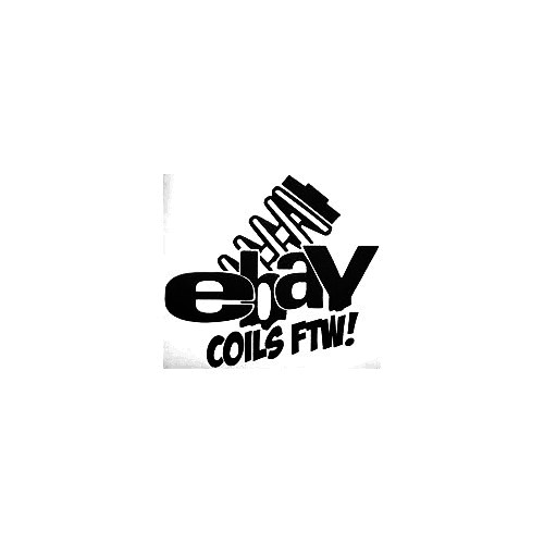 Ebay Coils Ftw Vinyl Decal Sticker

Size option will determine the size from the longest side
Industry standard high performance calendared vinyl film
Cut from Oracle 651 2.5 mil
Outdoor durability is 7 years
Glossy surface finish