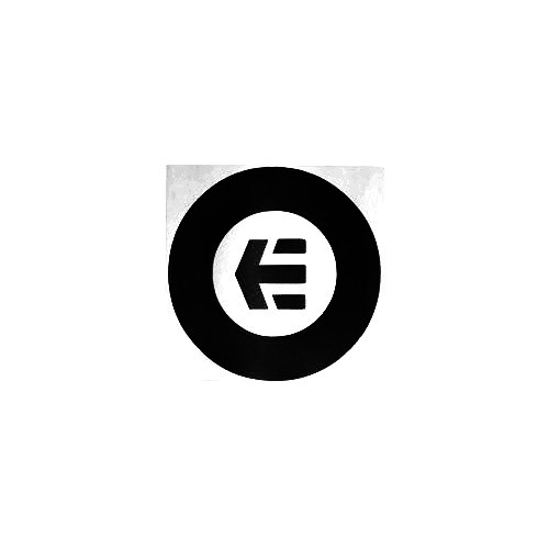 Etnies Circle Vinyl Decal Sticker

Size option will determine the size from the longest side
Industry standard high performance calendared vinyl film
Cut from Oracle 651 2.5 mil
Outdoor durability is 7 years
Glossy surface finish