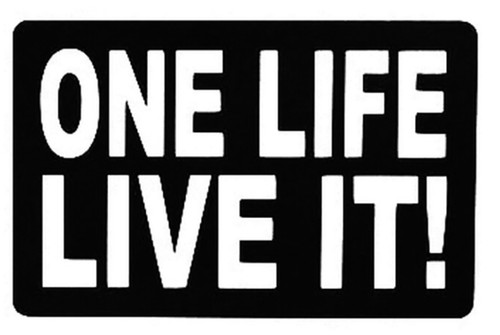 One Life, Live It