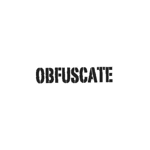 Our Obfuscate Band Logo Decal is offered in many color and size options. <strong>PREMIUM QUALITY</strong> <ul>  	<li>High Performance Vinyl</li>  	<li>3 mil</li>  	<li>5 - 7 Outdoor Lifespan</li>  	<li>High Glossy</li>  	<li>Made in the USA</li> </ul> &nbsp;