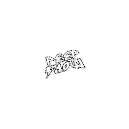 Our Peep Show Band Logo Decal is offered in many color and size options. <strong>PREMIUM QUALITY</strong> <ul>  	<li>High Performance Vinyl</li>  	<li>3 mil</li>  	<li>5 - 7 Outdoor Lifespan</li>  	<li>High Glossy</li>  	<li>Made in the USA</li> </ul> &nbsp;