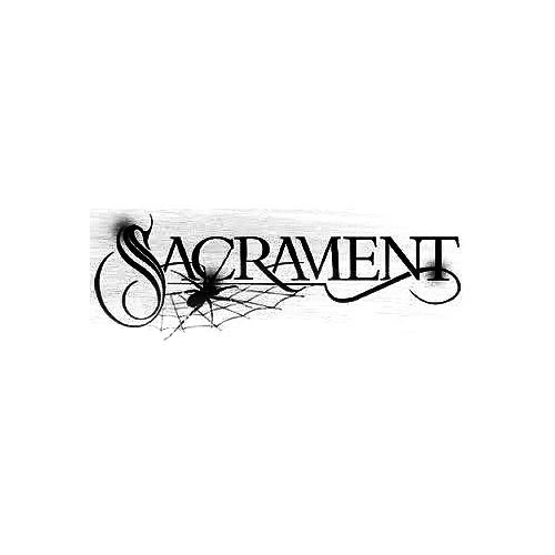 Our Sacrament (RUS) Band Logo Decal is offered in many color and size options. <strong>PREMIUM QUALITY</strong> <ul>  	<li>High Performance Vinyl</li>  	<li>3 mil</li>  	<li>5 - 7 Outdoor Lifespan</li>  	<li>High Glossy</li>  	<li>Made in the USA</li> </ul> &nbsp;