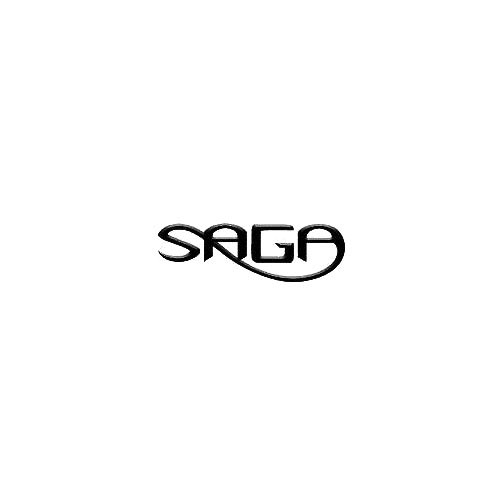 Our Saga Band Logo Decal is offered in many color and size options. <strong>PREMIUM QUALITY</strong> <ul>  	<li>High Performance Vinyl</li>  	<li>3 mil</li>  	<li>5 - 7 Outdoor Lifespan</li>  	<li>High Glossy</li>  	<li>Made in the USA</li> </ul> &nbsp;