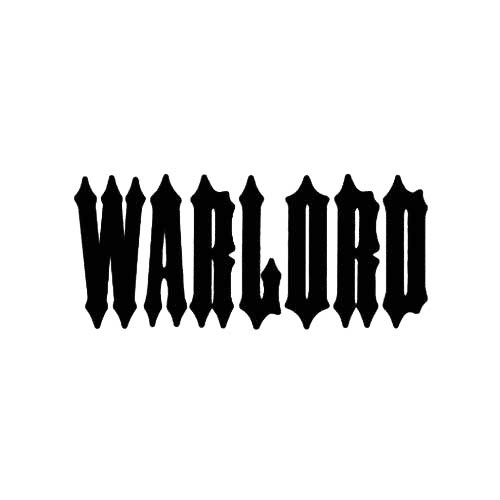 Our Warlord (USA-2) Band Logo Decal is offered in many color and size options. <strong>PREMIUM QUALITY</strong> <ul>  	<li>High Performance Vinyl</li>  	<li>3 mil</li>  	<li>5 - 7 Outdoor Lifespan</li>  	<li>High Glossy</li>  	<li>Made in the USA</li> </ul> &nbsp;