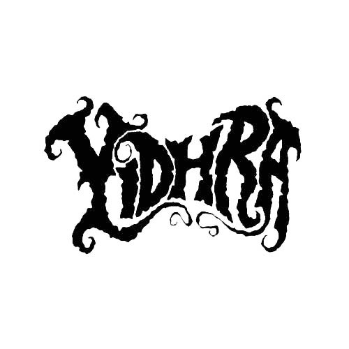 Our Yidhra Band Logo Decal is offered in many color and size options. <strong>PREMIUM QUALITY</strong> <ul>  	<li>High Performance Vinyl</li>  	<li>3 mil</li>  	<li>5 - 7 Outdoor Lifespan</li>  	<li>High Glossy</li>  	<li>Made in the USA</li> </ul> &nbsp;