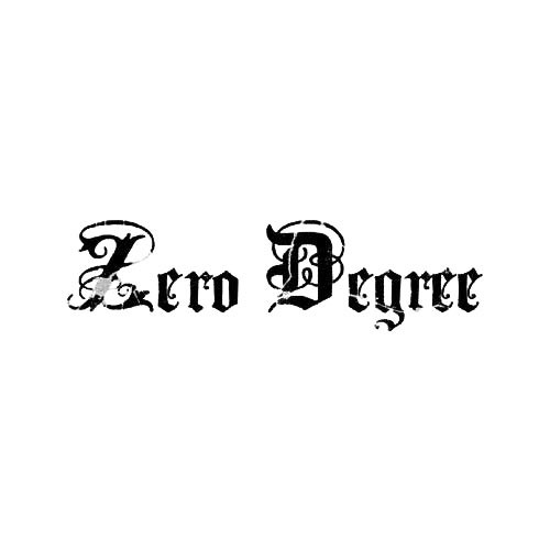 Our Zero Degree Band Logo Decal is offered in many color and size options. <strong>PREMIUM QUALITY</strong> <ul>  	<li>High Performance Vinyl</li>  	<li>3 mil</li>  	<li>5 - 7 Outdoor Lifespan</li>  	<li>High Glossy</li>  	<li>Made in the USA</li> </ul> &nbsp;