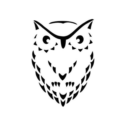 Tirbal Owl Wildlfie Vinyl Sticker