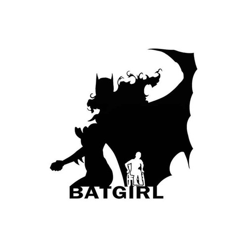 Bat Girl 425 Vinyl Sticker