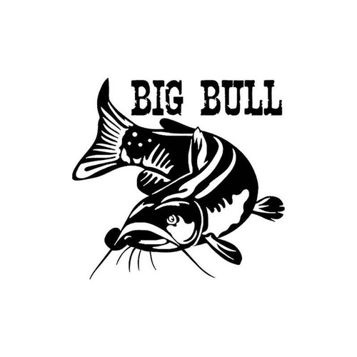 Big Bull Catfish 90 Vinyl Sticker