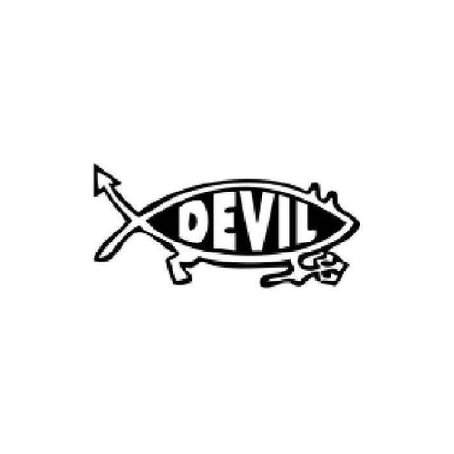 Devil Fish Vinyl Sticker