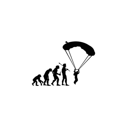 Evolution s Skydiving Evolution Style 2 Vinyl Sticker