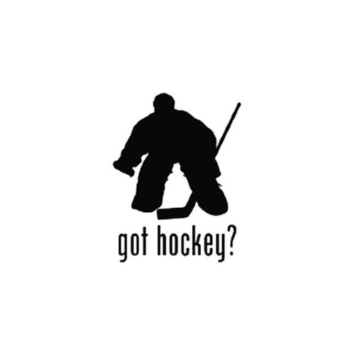 Got s Got Hockey Style 2 Vinyl Sticker