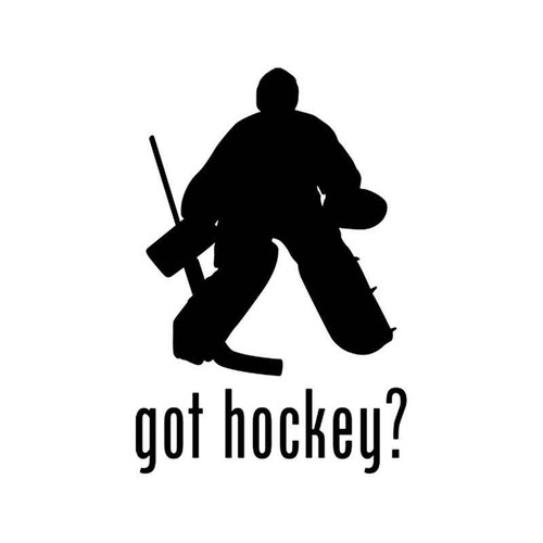 Got s Got Hockey Style 4 Vinyl Sticker