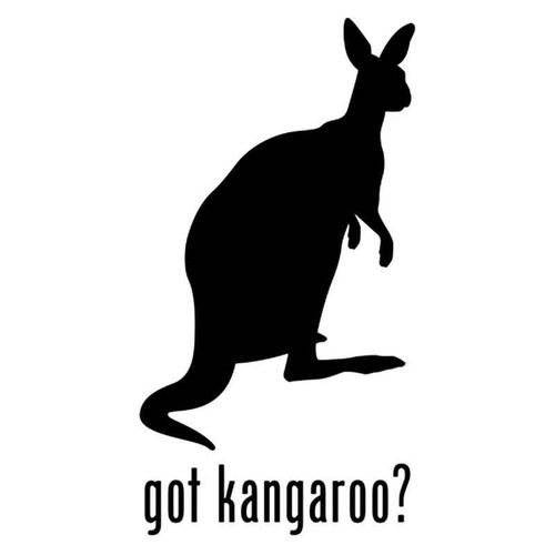 Got s Got Kangaroo Vinyl Sticker
