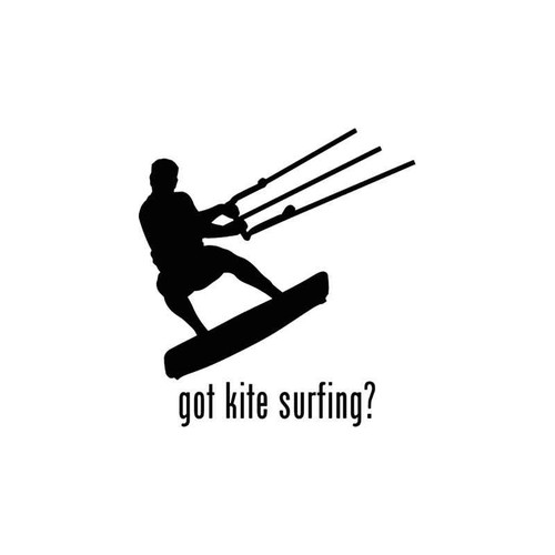 Got s Got Kite Surfing Style 1 Vinyl Sticker