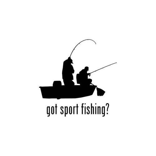 Got s Got Sport Fishing Style 1 Vinyl Sticker