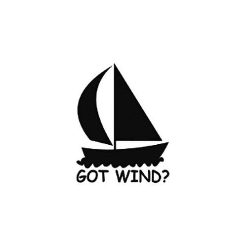 Got s Got Wind Sailing Style 1 Vinyl Sticker