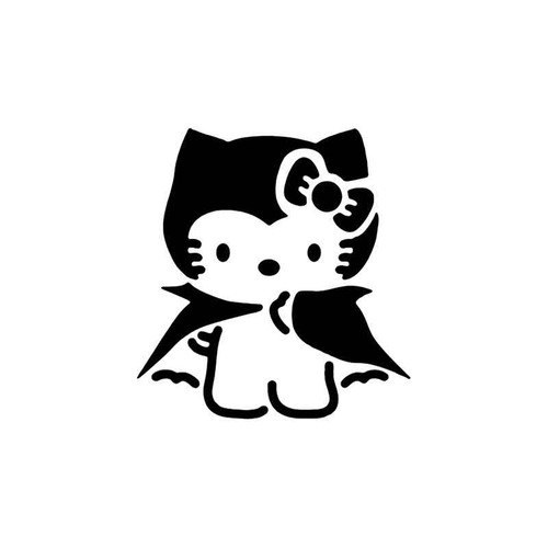 Hello Kitty s Hello Kitty Cape Vinyl Sticker