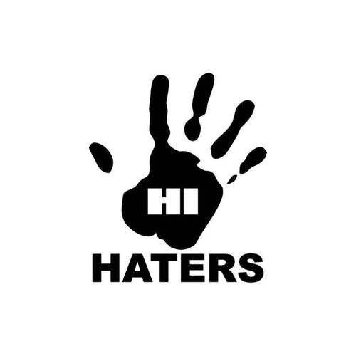 Jdm s Hi Haters Jdm Vinyl Sticker