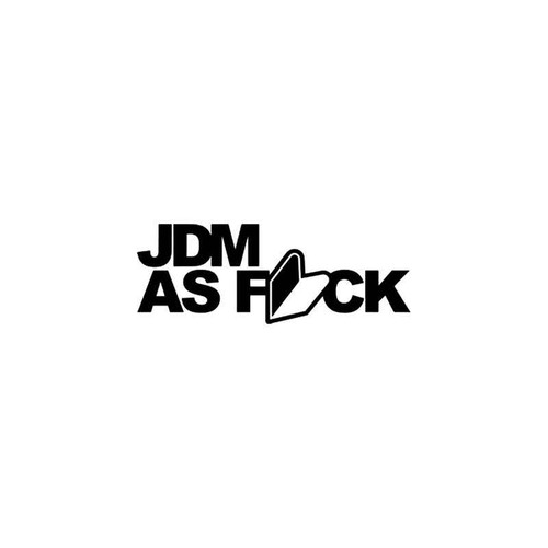 Jdm s Jdm As Fuck Soshinoya Style 1 Vinyl Sticker