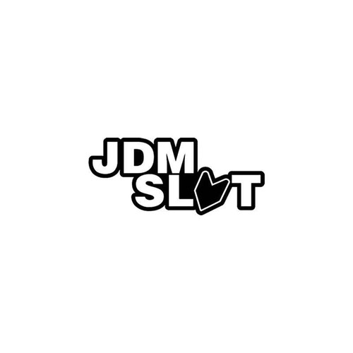 Jdm s Jdm Slut Vinyl Sticker
