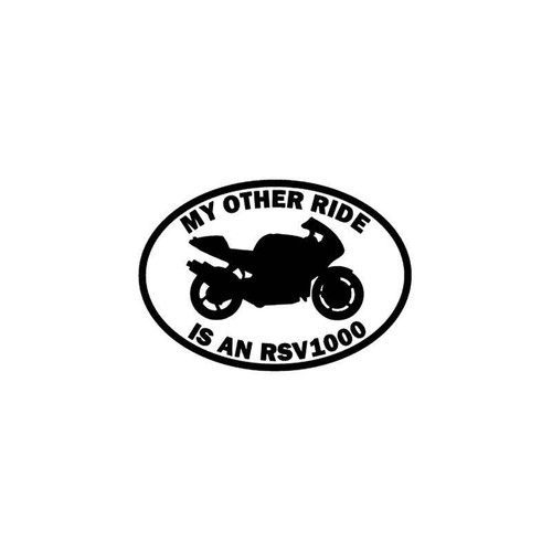 Motorcycle s Ride Aprilia Rsv1000 Motorcycle Vinyl Sticker