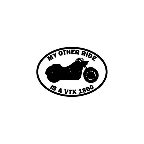 Motorcycle s Ride Vtx 1800 Motorcycle Vinyl Sticker
