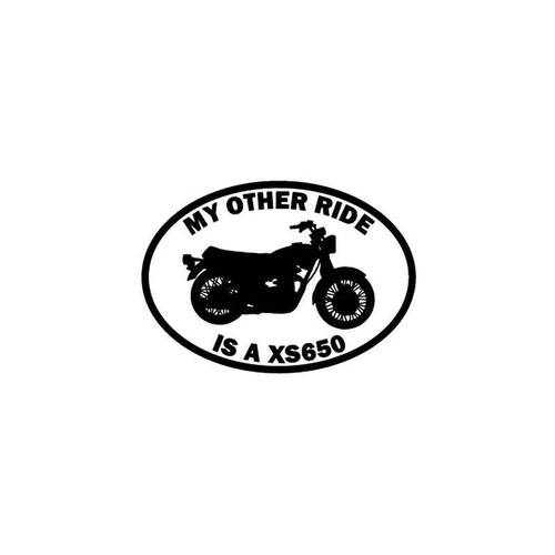 Motorcycle s Ride Yamaha Xs650 Motorcycle Vinyl Sticker