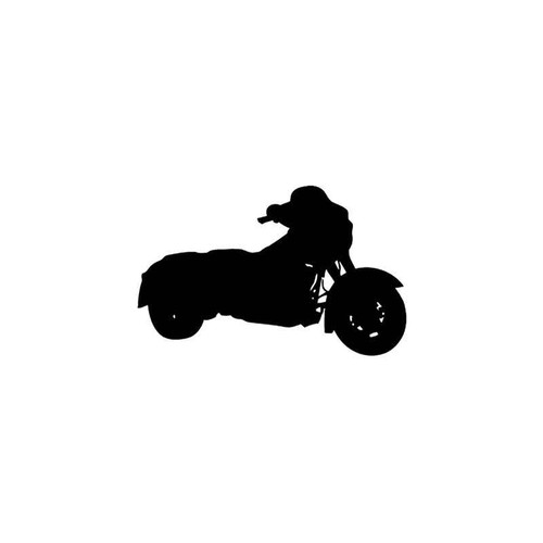 Motorcycle s Trike Motorcycle Vinyl Sticker