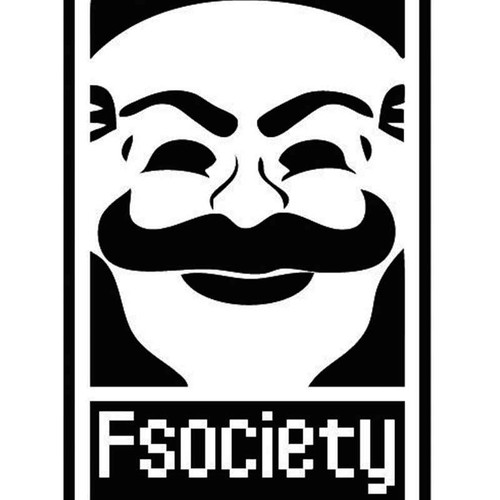 Mr. Robot F Society Vinyl Sticker
