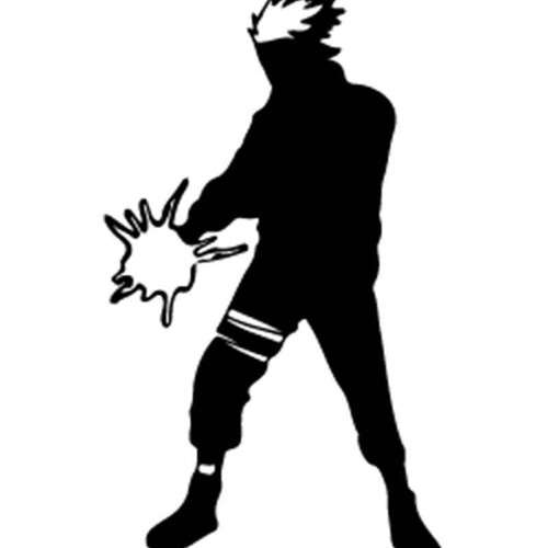 Naruto Kakashi 3 Vinyl Sticker