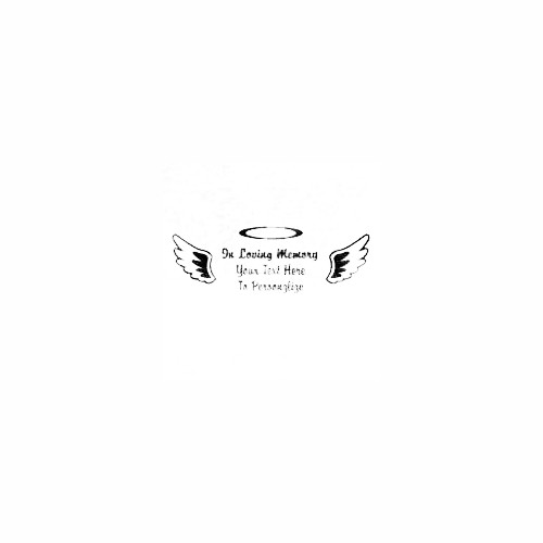 Angel Wings Memorial 01
Size option will determine the size from the longest side
Industry standard high performance calendared vinyl film
Cut from Oracle 651 2.5 mil
Outdoor durability is 7 years
Glossy surface finish