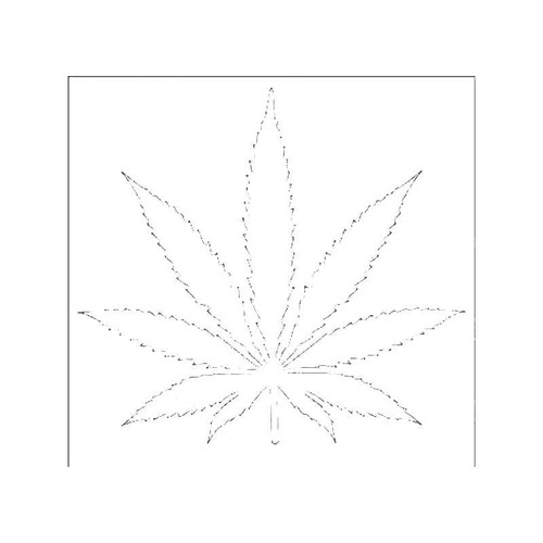 Pot Leaf Marijuana Weed Cannabis Dope 420 Vinyl Sticker