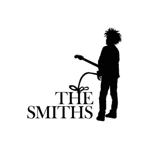 Robert Smith Peeing On The Smiths 2 Vinyl Sticker
