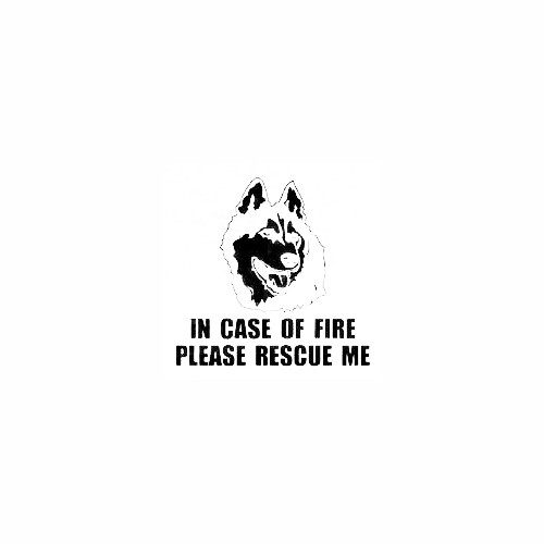 Fire Rescue Alaskan Malamute Head Decal
Size option will determine the size from the longest side
Industry standard high performance calendared vinyl film
Cut from Oracle 651 2.5 mil
Outdoor durability is 7 years
Glossy surface finish