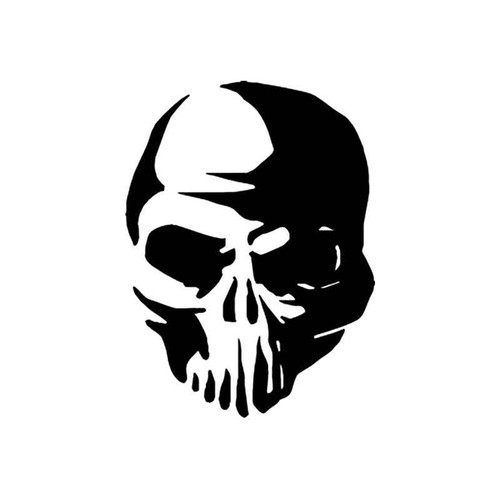 Skulls s Death Skull Style 1 Vinyl Sticker