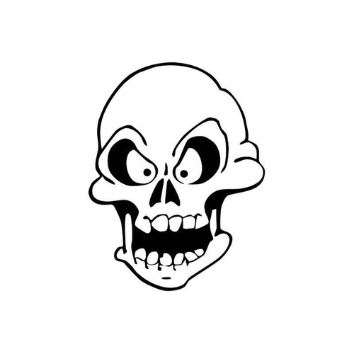 Skulls s Head Skull Style 11 Vinyl Sticker