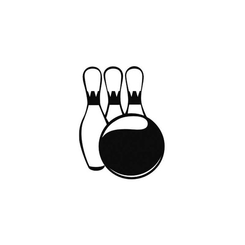 Bowling Style 2 Vinyl Sticker