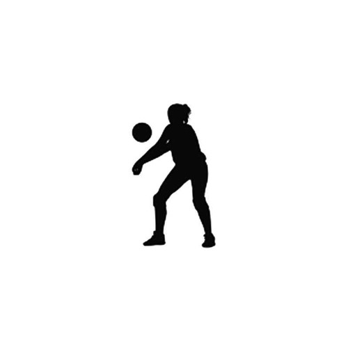 Volleyball Style 3 Vinyl Sticker