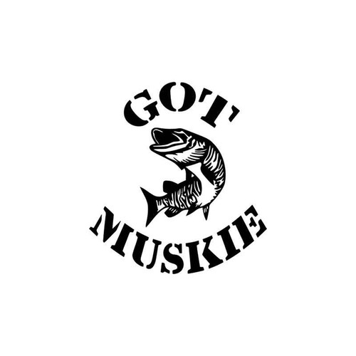 Got Muskie Sportsman Vinyl Sticker