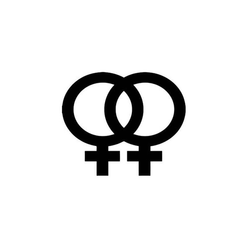 Lesbian Pride Vinyl Sticker
