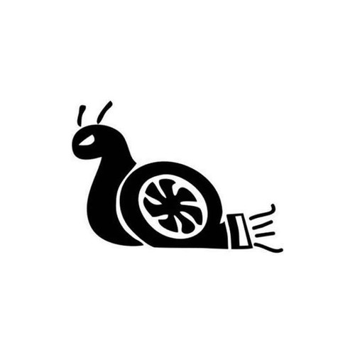 Turbo Snail 26 Vinyl Sticker