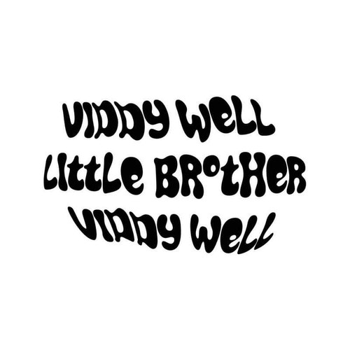 Viddy Well Little Brother 2 Vinyl Sticker