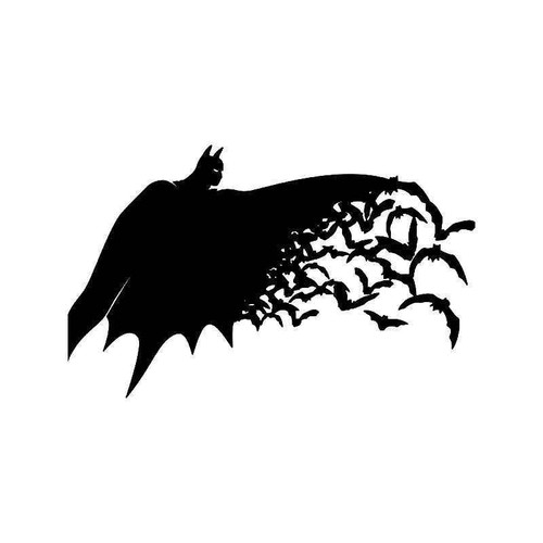 Batman Bats 2 Vinyl Sticker