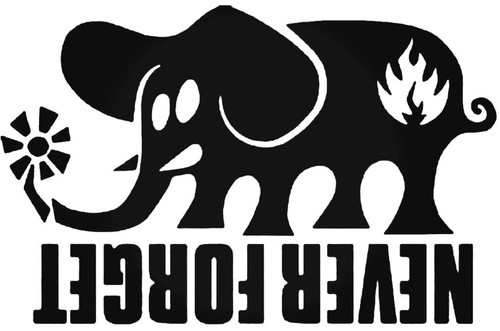 Black Label Never Forget Elephant