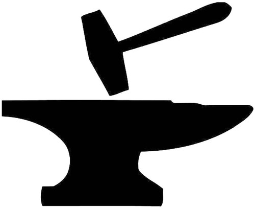 Blacksmith Hammer and Anvil